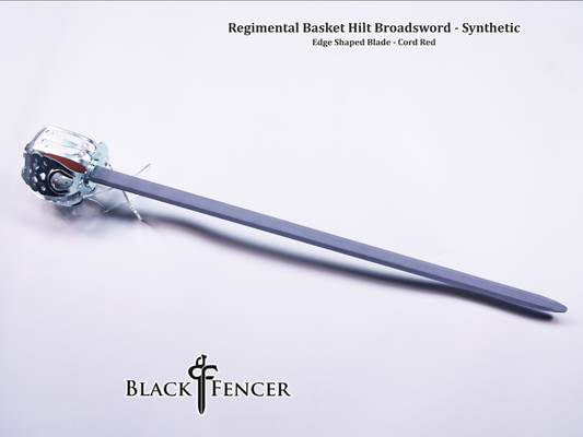 Black Fencer Regimental Basket Hilt Synthetic